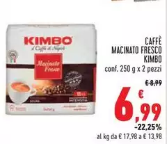 Kimbo - Caffè Macinato Fresco Kimbo - Caffè Macinato Fresco