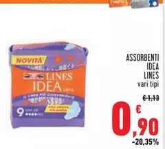 Lines - Assorbenti Idea