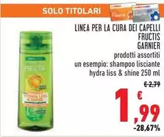 Garnier - Linea Per La Cura Dei Capelli Fructis