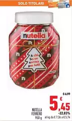 Ferrero - Nutella