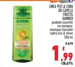 Garnier - Linea Per La Cura Dei Capelli Fructis