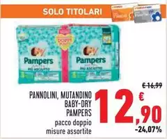 Pampers - Pannolini, Mutandino Baby-Dry Pampers - Pannolini, Mutandino Baby-Dry