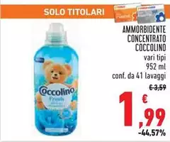 Coccolino - Ammorbidente Concentrato