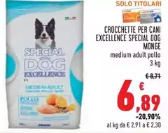 Monge - Crocchette Per Cani Excellence Special Dog Monge - Crocchette Per Cani Excellence Special Dog