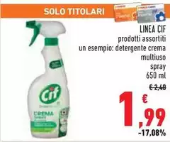 Cif - Linea