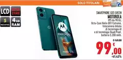 Motorola - Smartphone Gos Green Motorola - Smartphone Gos Green