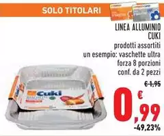 Cuki - Linea Alluminio Cuki - Linea Alluminio