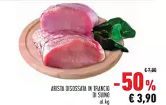 Arista Disossata In Trancio Di Suino Arista Disossata In Trancio Di Suino