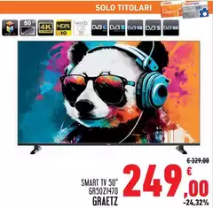 Graetz - Smart TV 50" GR50Z1470 Graetz - Smart TV 50" GR50Z1470