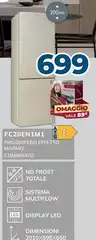 Smeg - FC20EN1M1 Frigorifero Effeto Marmo Combinato