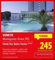Hotel Des Bains Terme