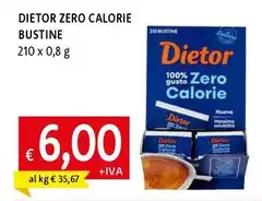 Dietor - Zero Calorie Bustine Dietor - Zero Calorie Bustine