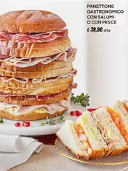 Panettone Gastronomico Con Salumi O Con Pesce Panettone Gastronomico Con Salumi O Con Pesce