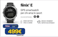 Garmin - Fenix E 