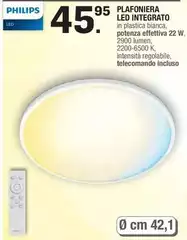 Plafoniera Con Led Integrato