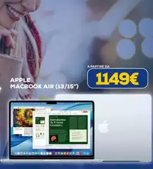 Apple - Macbook Air 13/15") Apple - Macbook Air 13/15")