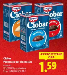 Cameo - Ciobar Preparato Per Cioccolata