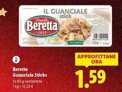 Beretta - Guanciale Sticks