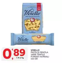 Voiello - Pasta Di Semola Varie Trafile Formati Normali Voiello - Pasta Di Semola Varie Trafile Formati Normali