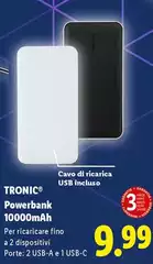 Tronic - Powerbank 10000mAh