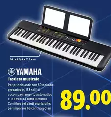 Yamaha - Tastiera Musicale