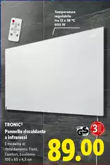 Tronic - Pannello Riscaldante A Infrarossi