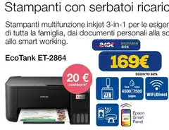 Epson - Stampanti Con Serbatoi Ricaricarica Epson - Stampanti Con Serbatoi Ricaricarica