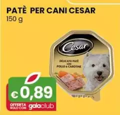 Cesar - Patè Per Cani 150 G Cesar - Patè Per Cani 150 G