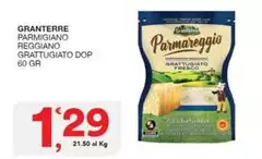 Granterre - Parmigiano Reggiano Grattugiato DOP Granterre - Parmigiano Reggiano Grattugiato DOP