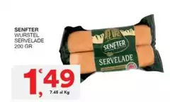 Senfter - Wurstel Servelade Senfter - Wurstel Servelade