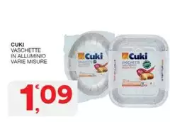 Cuki - Vaschette In Alluminio Varie Misure