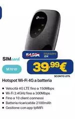 Hotpoint - Wi-fi 4g A Batteria