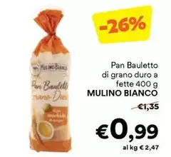 Mulino Bianco - Pan Bauletto Di Grano Duro A Fette Mulino Bianco - Pan Bauletto Di Grano Duro A Fette