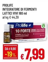 Prolife - Integratore Di Fermenti Lattici Vivi Prolife - Integratore Di Fermenti Lattici Vivi