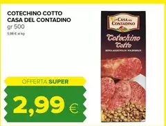 Del contadino - Cotechino Cotto Del contadino - Cotechino Cotto