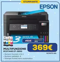 Epson - Ecotank ET-3850