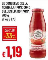Le Conserve della Nonna - Lampomodoro Dell'Emilia Romagna Le Conserve della Nonna - Lampomodoro Dell'Emilia Romagna