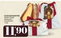 Gusto & passione - Panettone/Pandoro Incartato Gusto & passione - Panettone/Pandoro Incartato