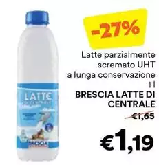 Centrale latte brescia - Latte Parzialmente Scremato UHT A Lunga Conservazione Centrale latte brescia - Latte Parzialmente Scremato UHT A Lunga Conservazione