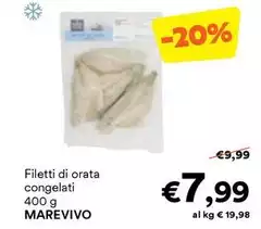 Marevivo - Filetti Di Orata Congelati Marevivo - Filetti Di Orata Congelati