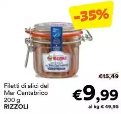 Rizzoli - Filetti Di Alici Del Mar Cantabrico Rizzoli - Filetti Di Alici Del Mar Cantabrico
