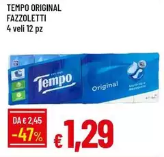 Tempo - Original Fazzoletti Tempo - Original Fazzoletti