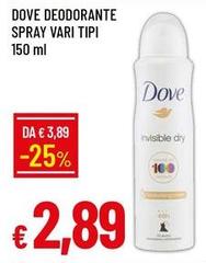 Dove - Deodorante Spray
