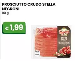 Negroni - Prosciutto Crudo Stella 90 G Negroni - Prosciutto Crudo Stella 90 G