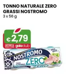 Nostromo - Tonno Naturale Zero Grassi 3 X 56 G Nostromo - Tonno Naturale Zero Grassi 3 X 56 G