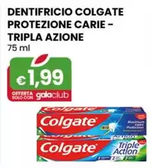 Colgate - Dentifricio Protezione Carie-Tripla Azione 75 Ml Colgate - Dentifricio Protezione Carie-Tripla Azione 75 Ml
