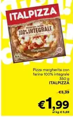 Italpizza - Pizza Margherita Con Farina 100% Integrale Italpizza - Pizza Margherita Con Farina 100% Integrale