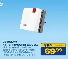 Sony - 20002973 Fritzirepeater 1200 Ax Sony - 20002973 Fritzirepeater 1200 Ax