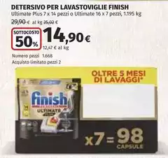 Finish - Detersivo Per Lavastoviglie Finish - Detersivo Per Lavastoviglie