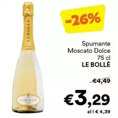 Moscato - Spumante Dolce Moscato - Spumante Dolce
